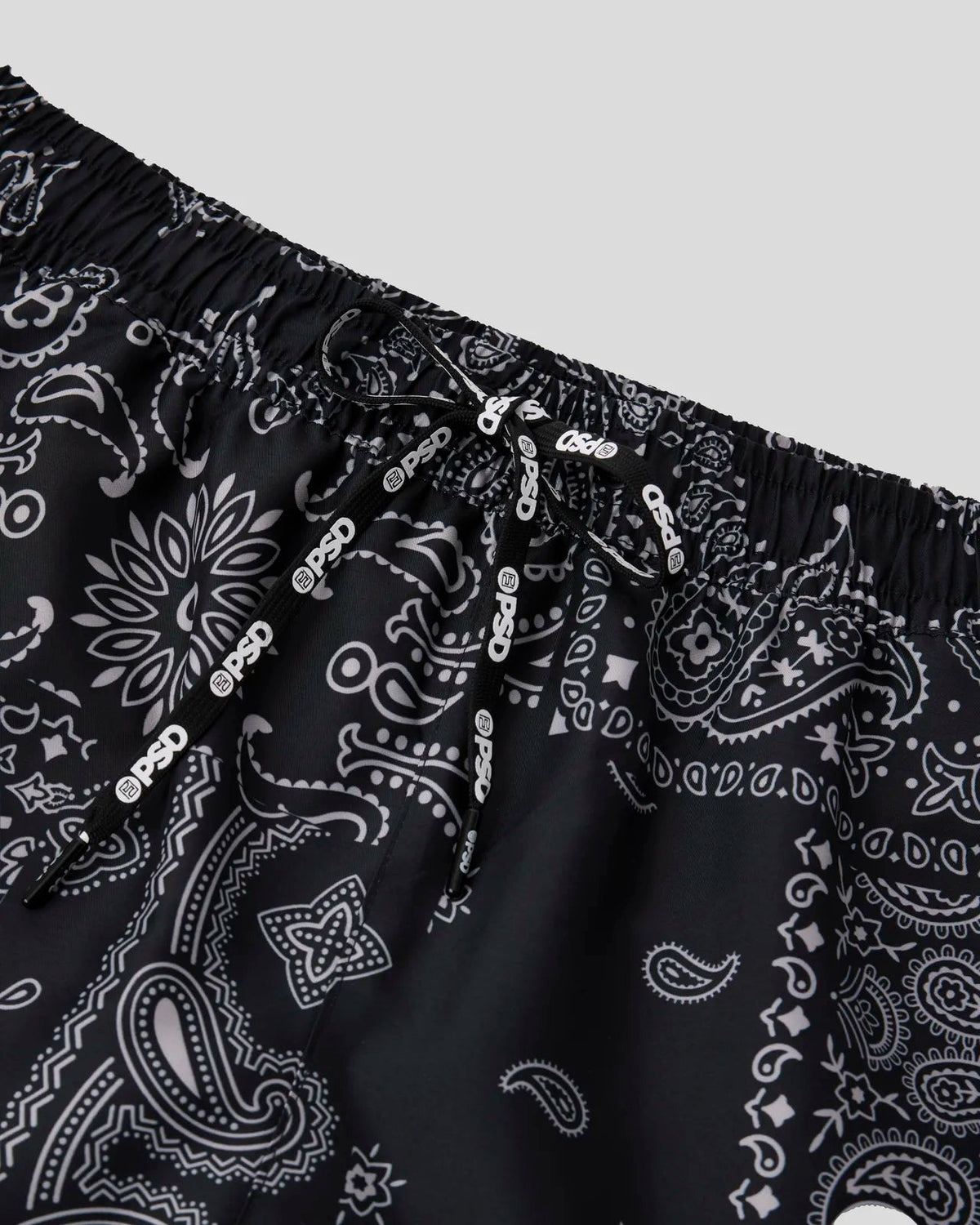 Khaki Paisley Essential Short - Essential Short