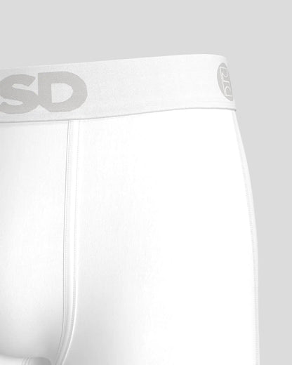 Modal Solids - White - Mid Length - Modal
