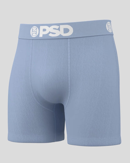 Solids 3 Pack - Core Light Blue - Mid Length - Cotton
