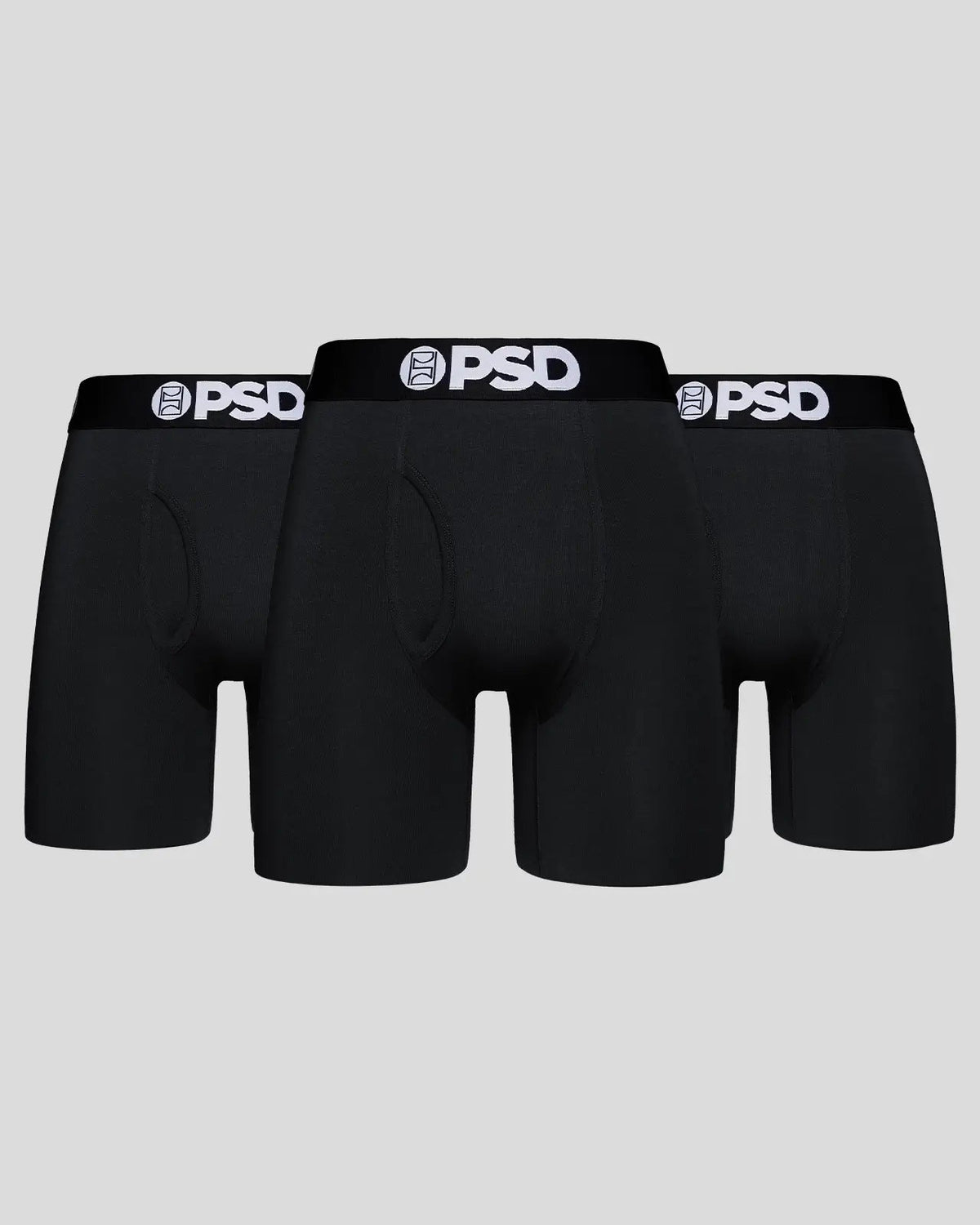 Modal 3 Pack - Black - Standard Length - Modal