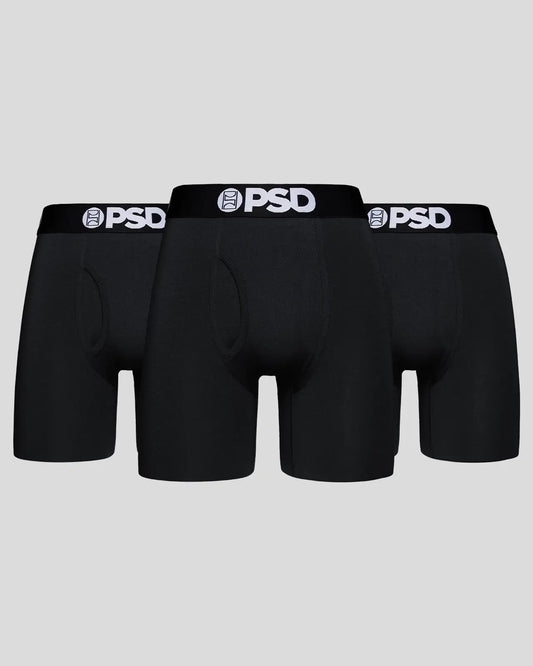 Modal 3 Pack - Black - Standard Length - Modal