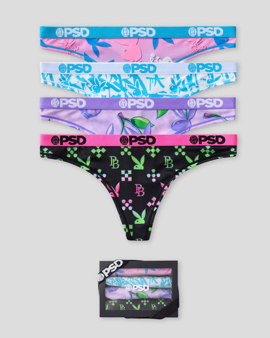 4 Pack - Playboy Blast - Thong