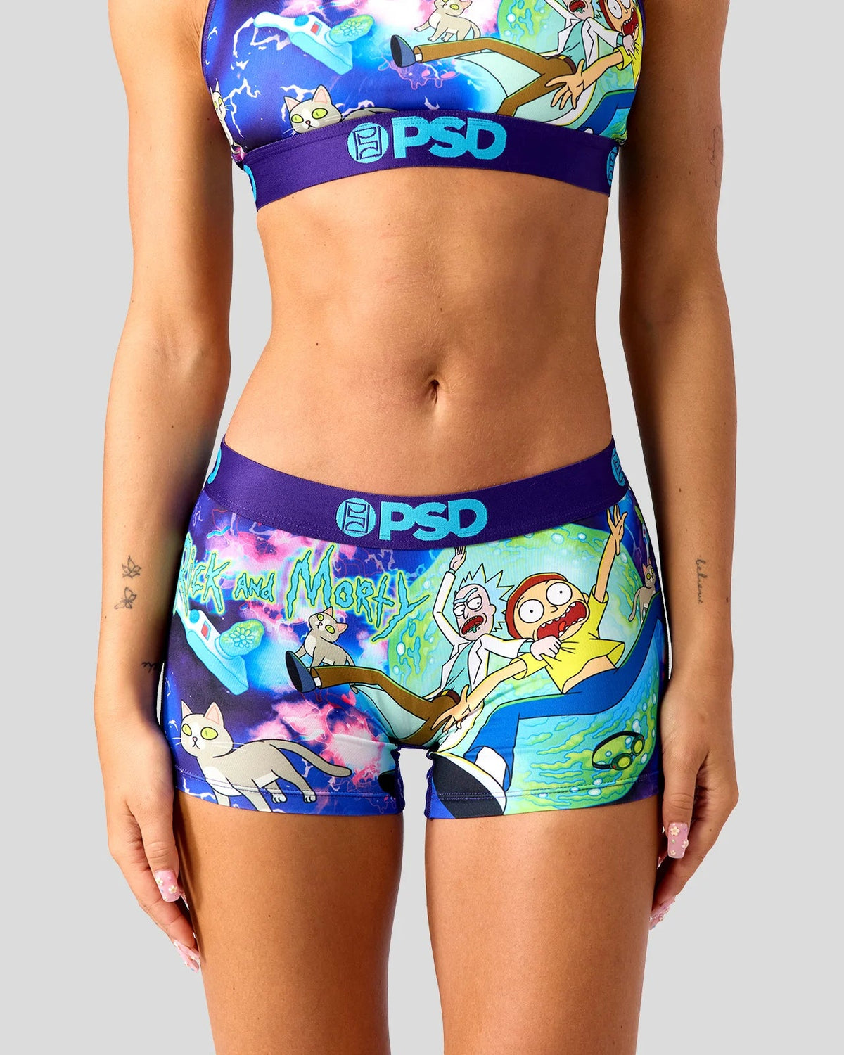 Rick and Morty - Purple Days - Boy Short
