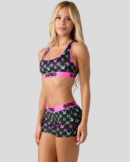 Playboy - Emblem - Sports Bra