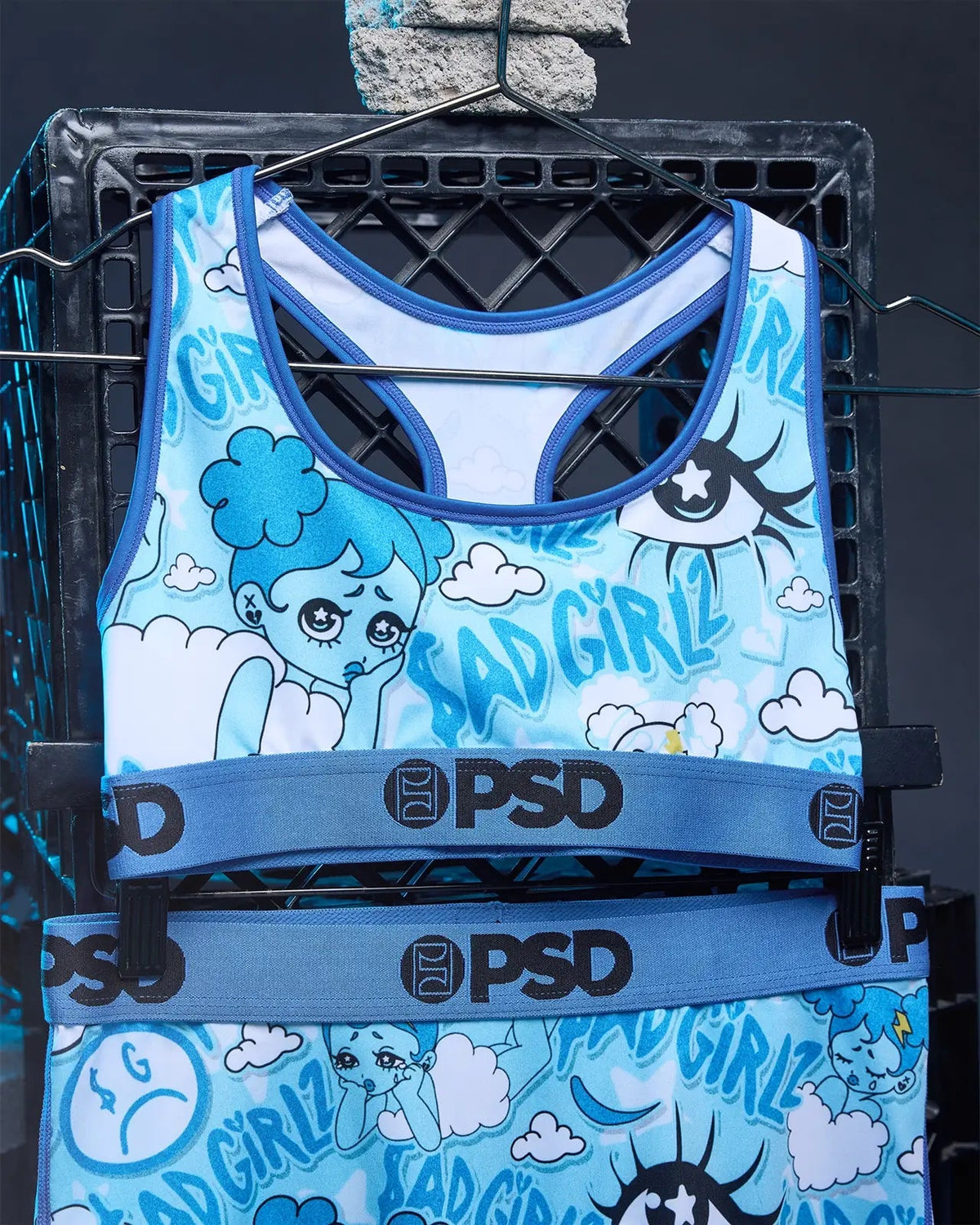 Sad Girlz - Blues - Sports Bra