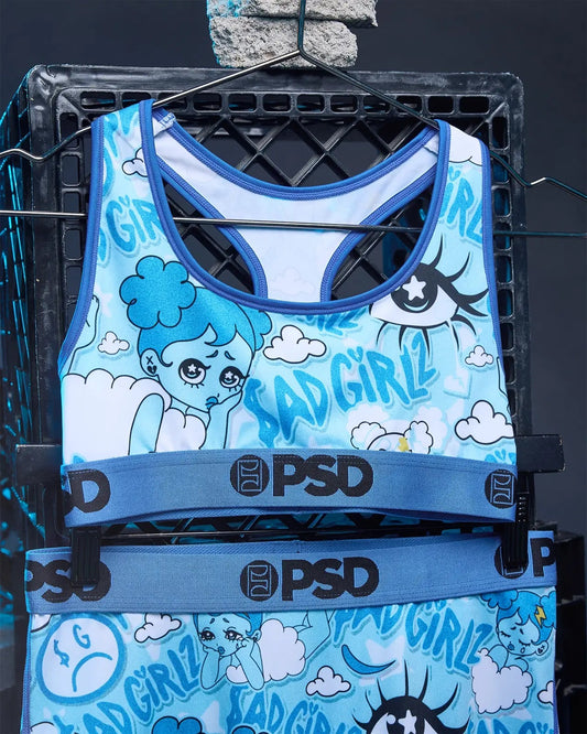 Sad Girlz - Blues - Sports Bra