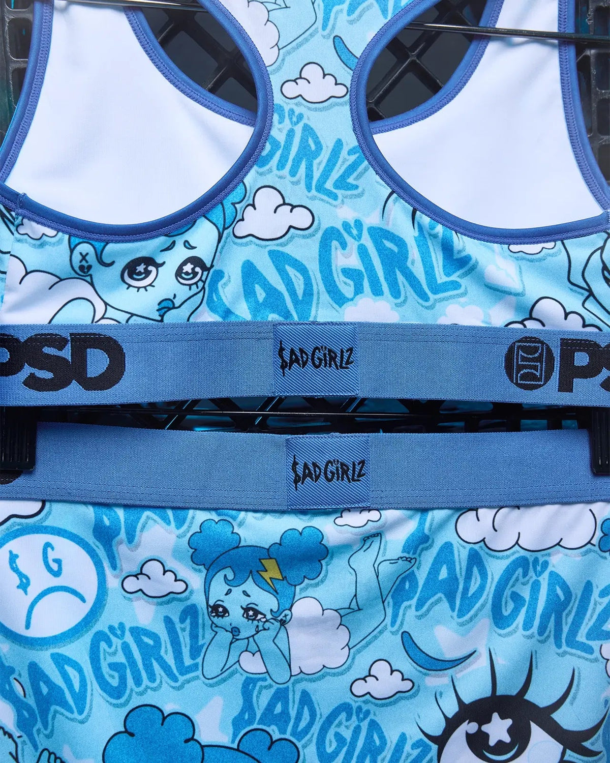 Sad Girlz - Blues - Sports Bra