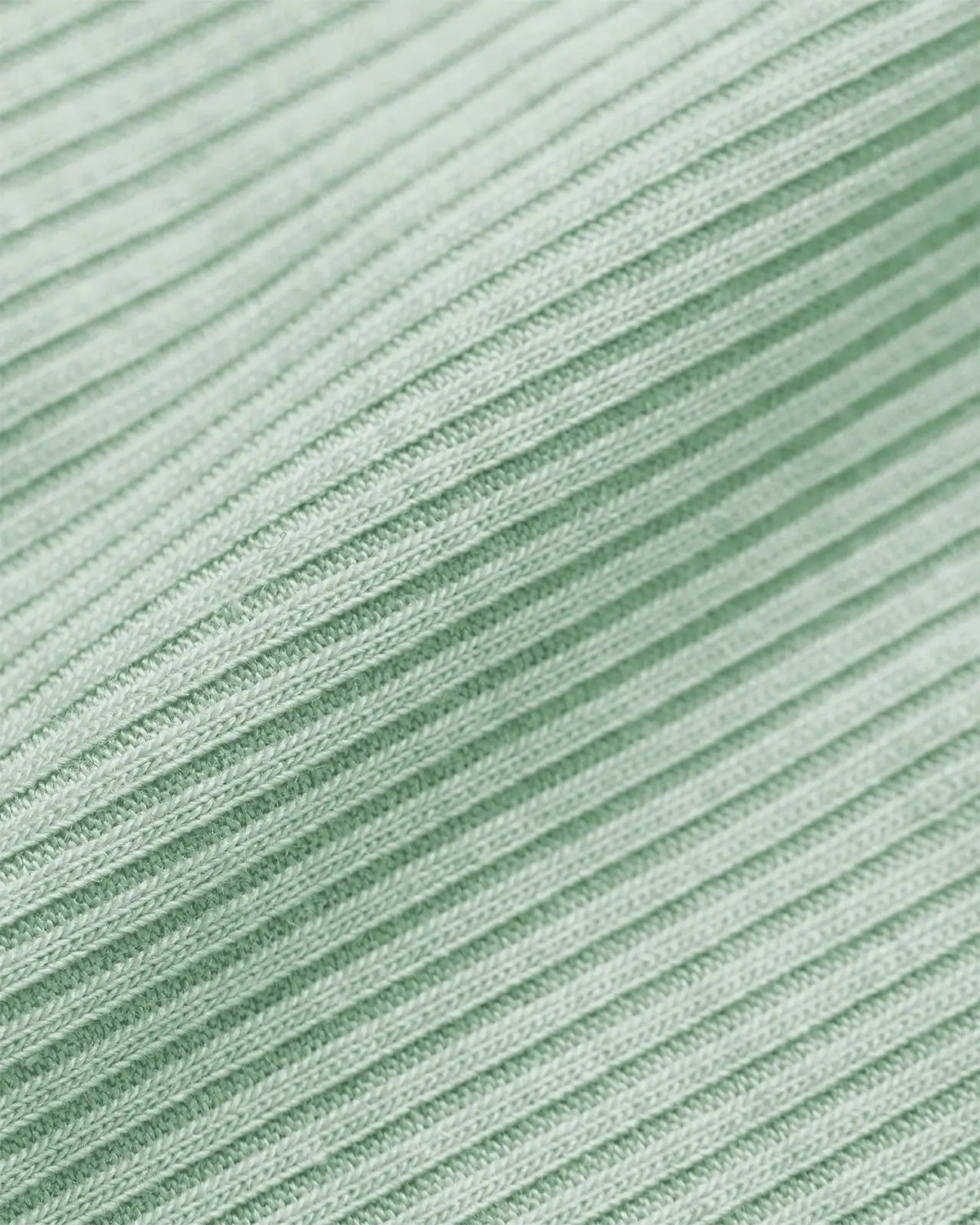 Ribbed - Mint - Thong - Ribbed