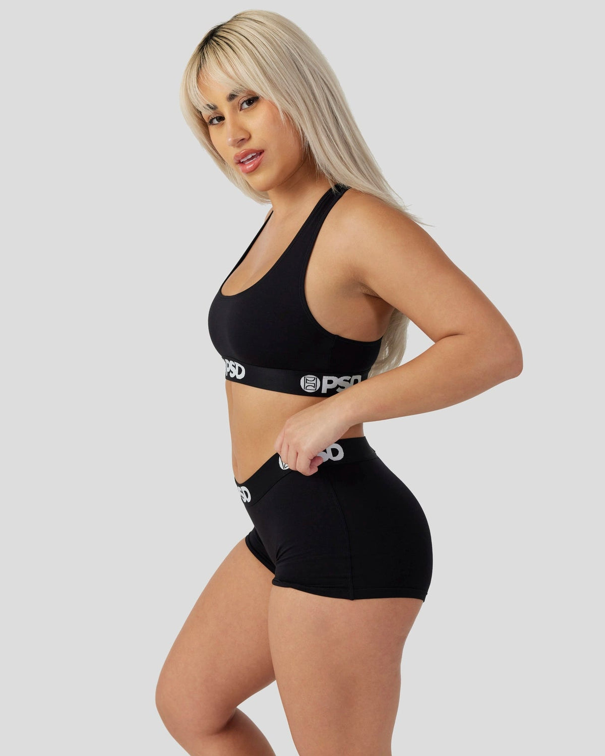 Modal Solids - Black - Boy Short - Modal