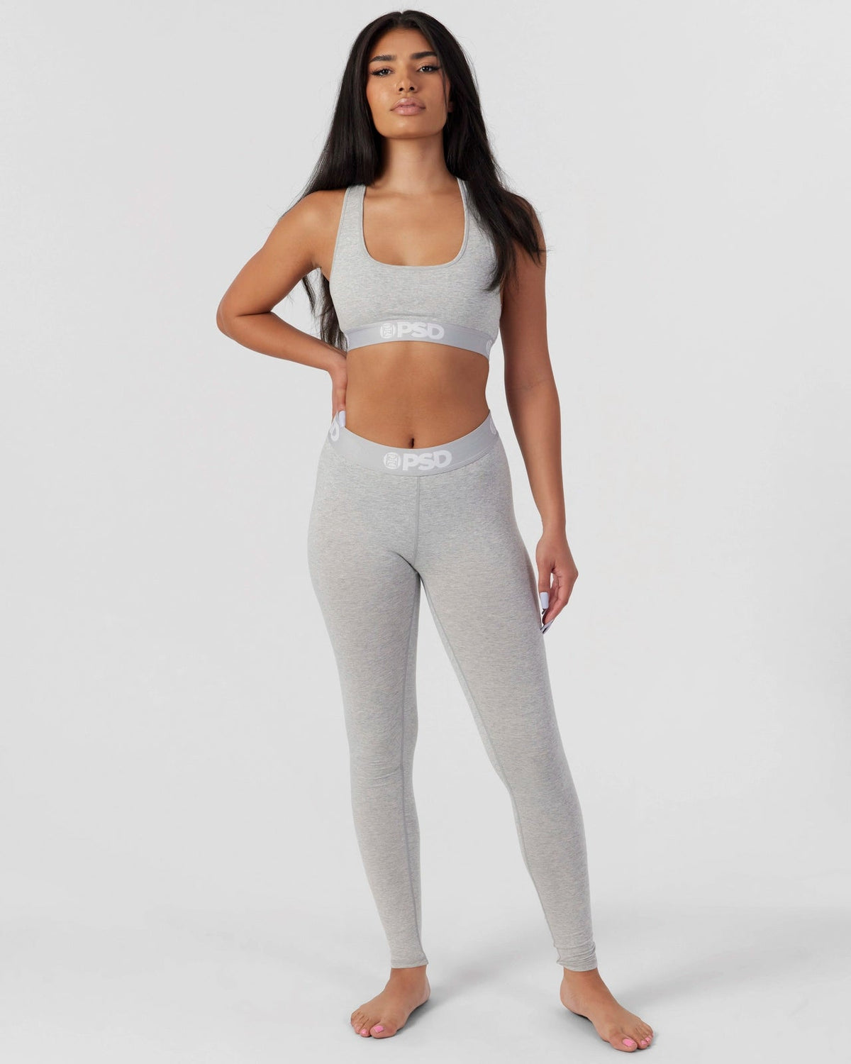 Modal Solids - Athletic Grey - Legging - Modal