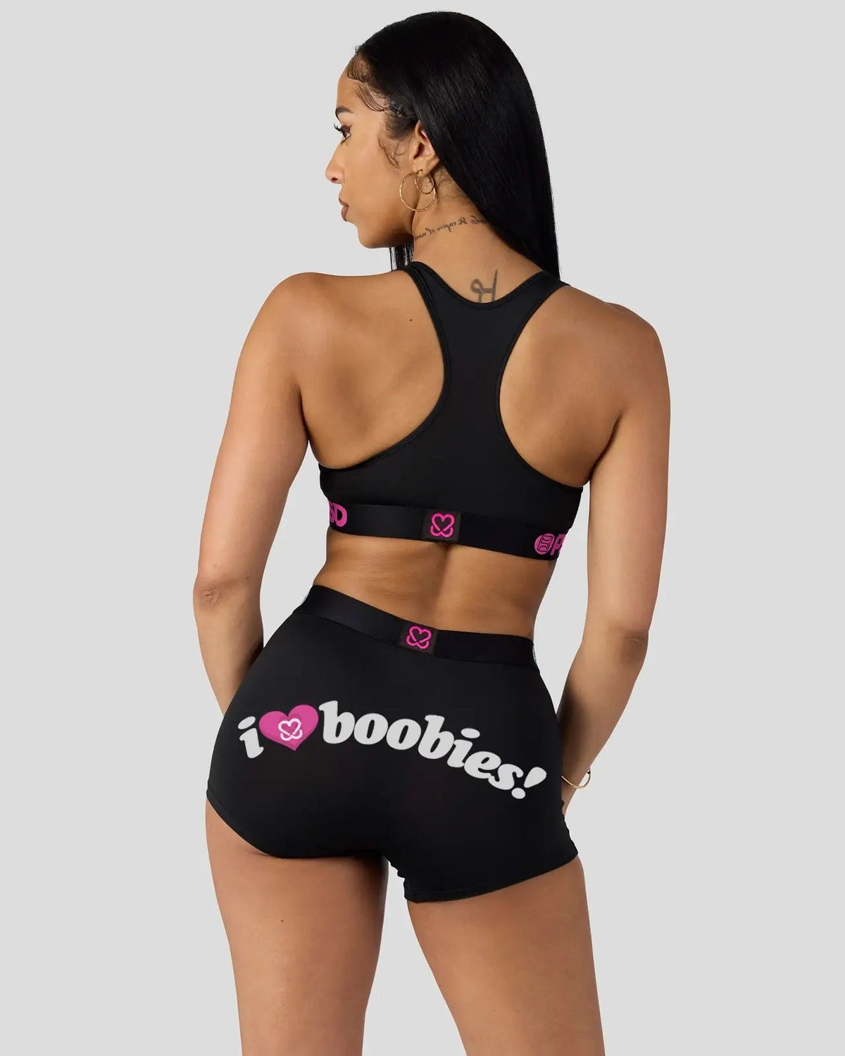Keep A Breast - I Heart Boobies - Boy Short