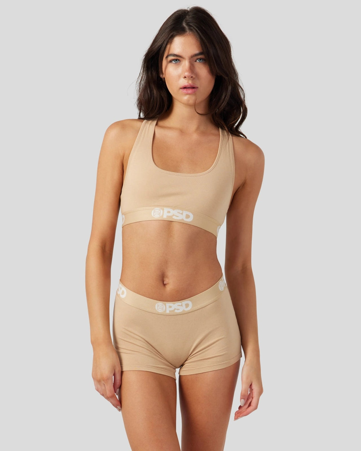 Modal Solids - Sand - Boy Short - Modal
