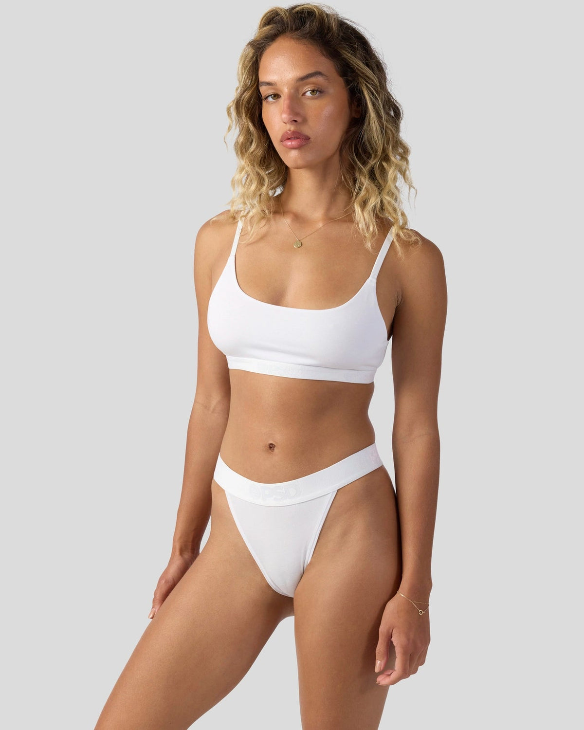 Modal Solids - White - Tanga - Modal