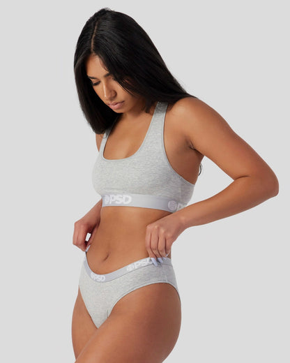 Modal Solids - Athletic Grey - Cheeky - Modal