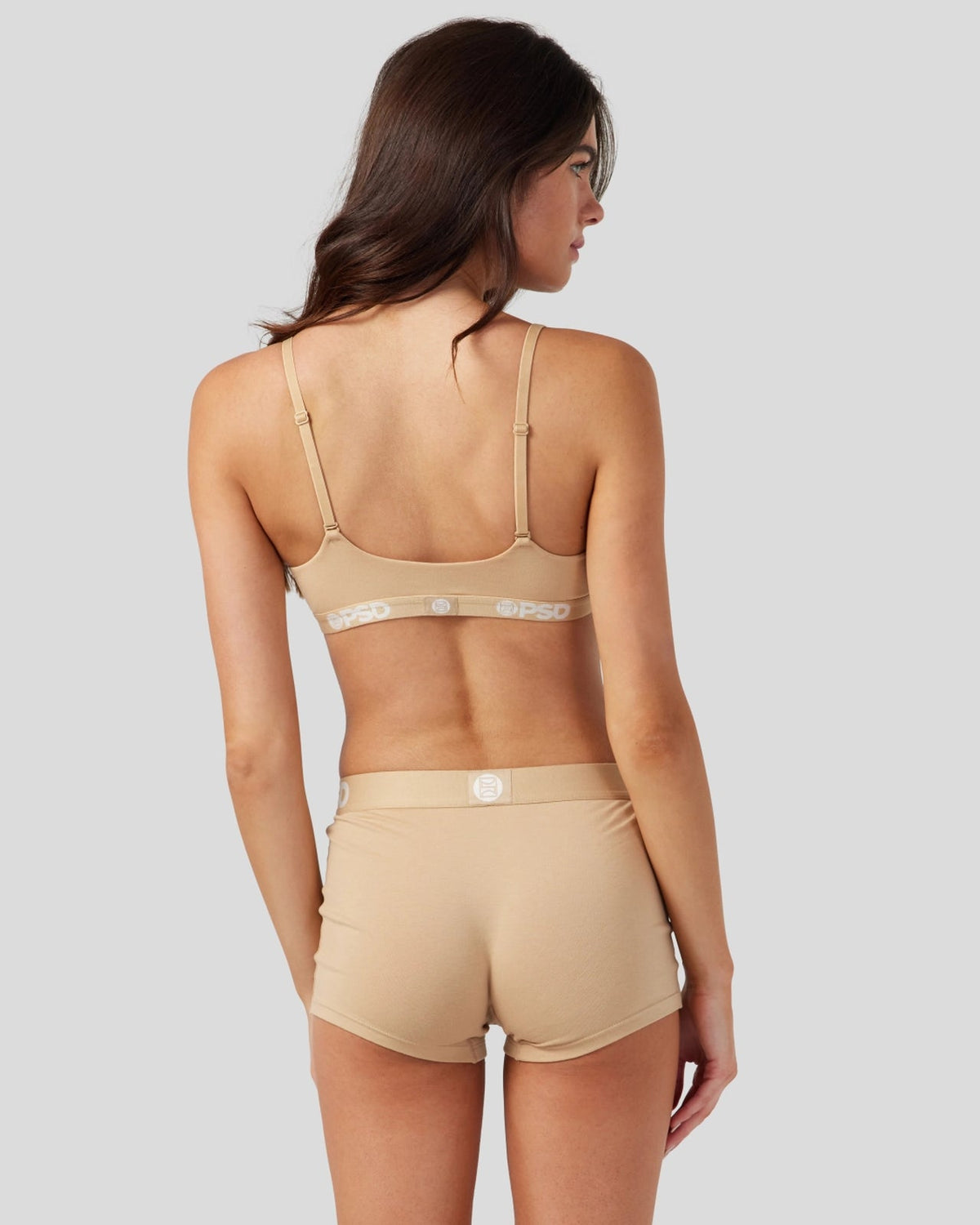 Modal Solids - Sand - Scoop Bralette - Modal