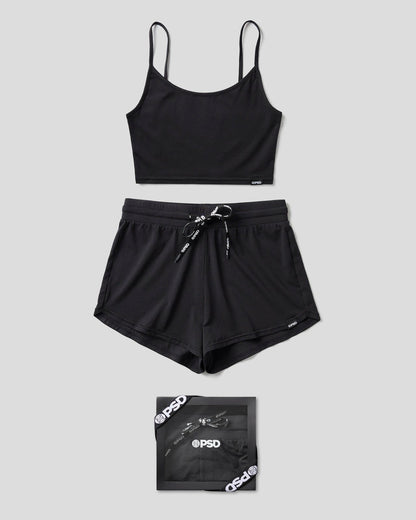 Black Modal - Cami Sleep Set - Cami Sleep Set