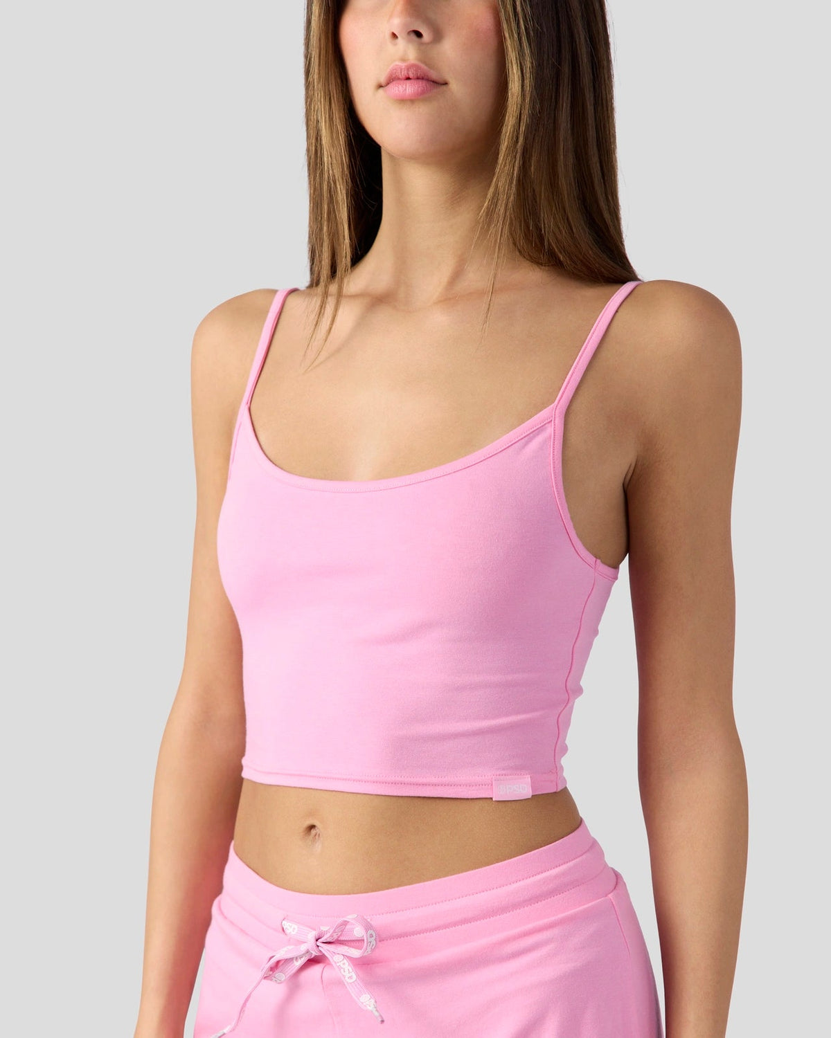 Bubblegum Pink Modal - Cami Sleep Set - Cami Sleep Set