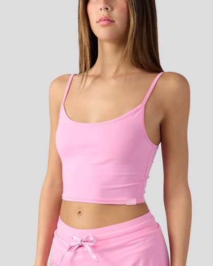 Bubblegum Pink Modal - Cami Sleep Set - Cami Sleep Set
