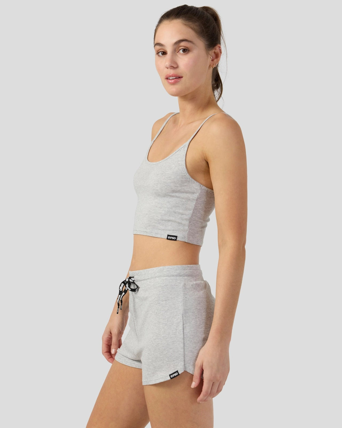 Athletic Grey Modal - Cami Sleep Set - Cami Sleep Set