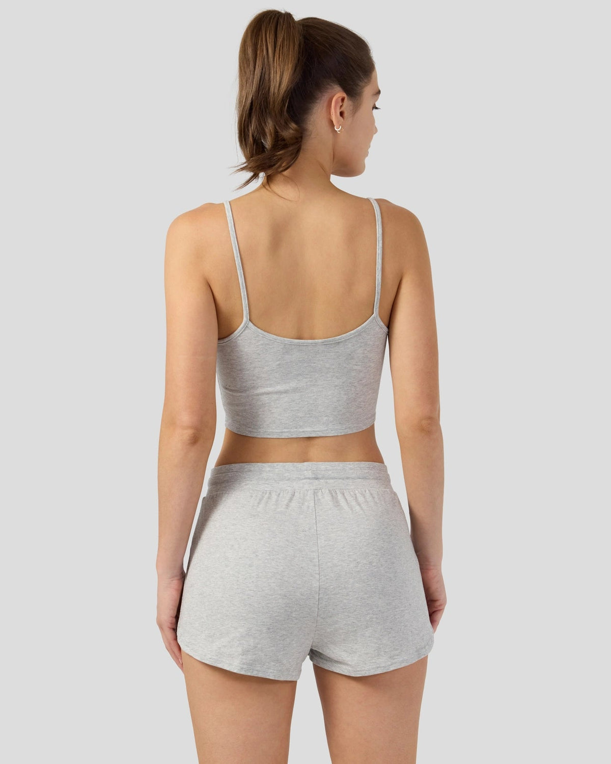 Athletic Grey Modal - Cami Sleep Set - Cami Sleep Set