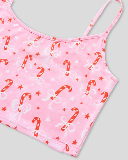 Candy Bow Modal - Cami Sleep Set - Cami Sleep Set