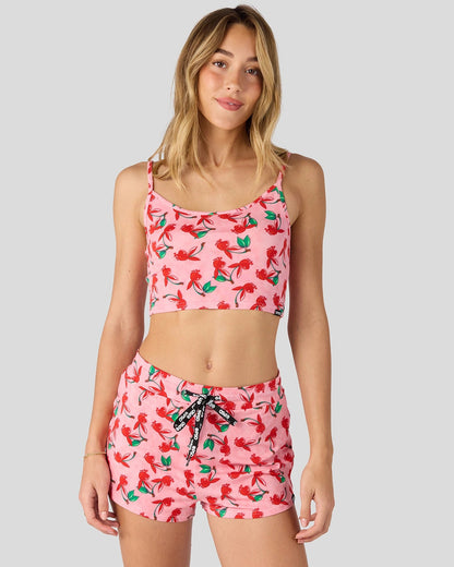Playboy Cherry Love Modal - Cami Sleep Set - Cami Sleep Set