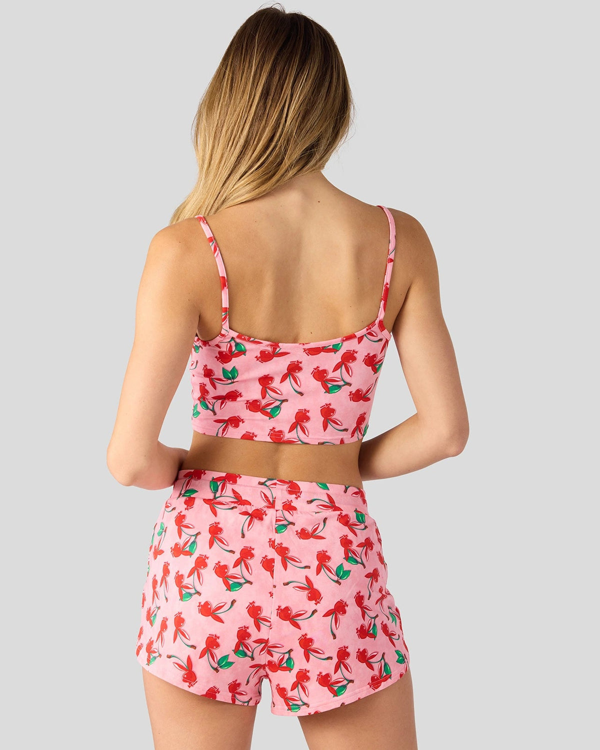 Playboy Cherry Love Modal - Cami Sleep Set - Cami Sleep Set