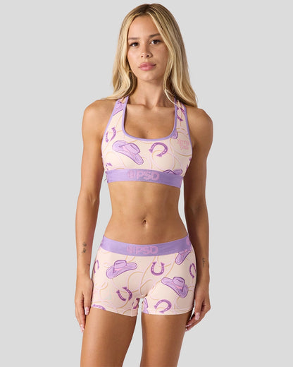 Lassoed Up - Sports Bra