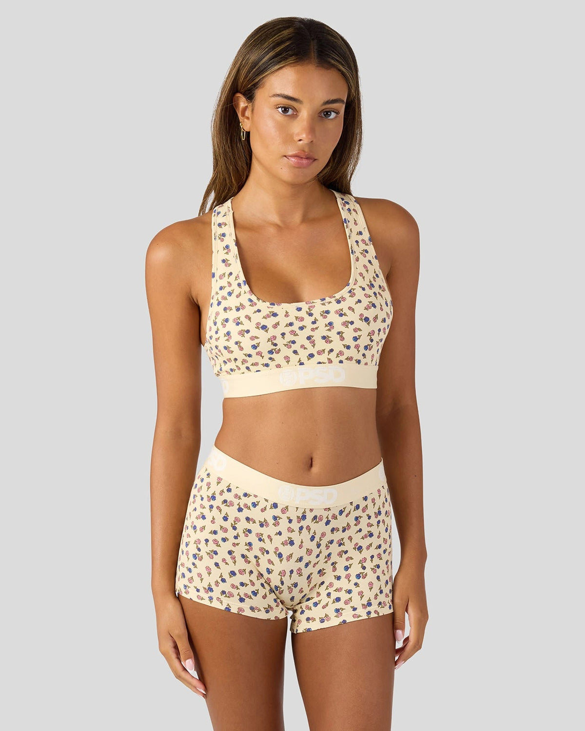 Modal - Western Ditzy - Sports Bra - Modal