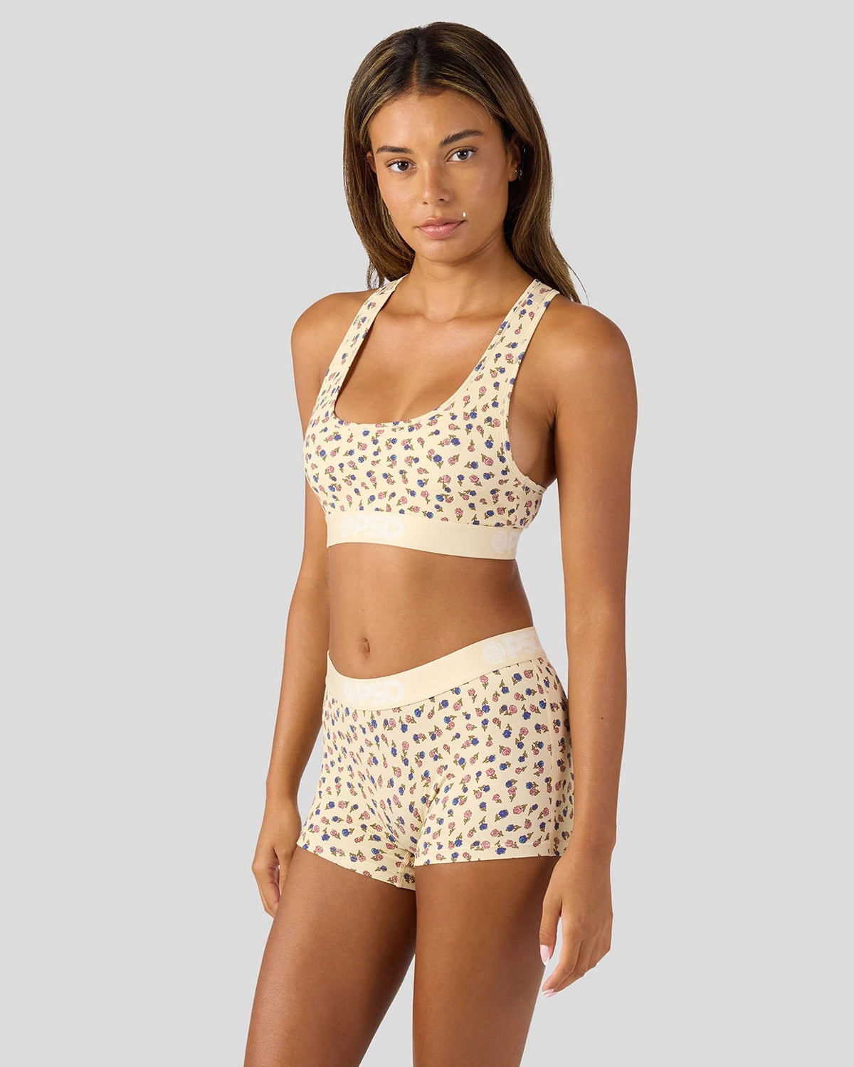 Modal - Western Ditzy - Sports Bra - Modal