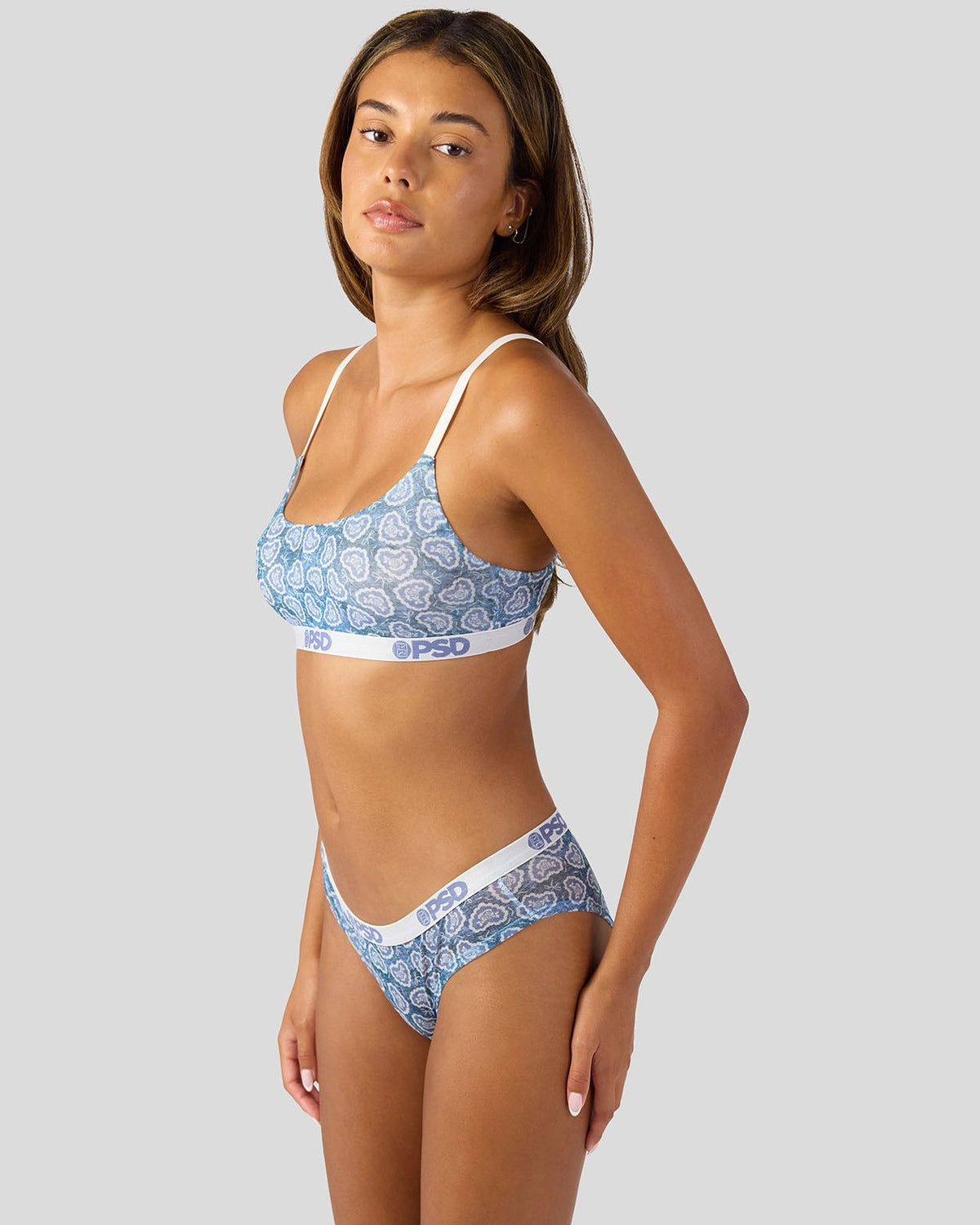 Mesh - Country Rose - Scoop Bralette - Mesh