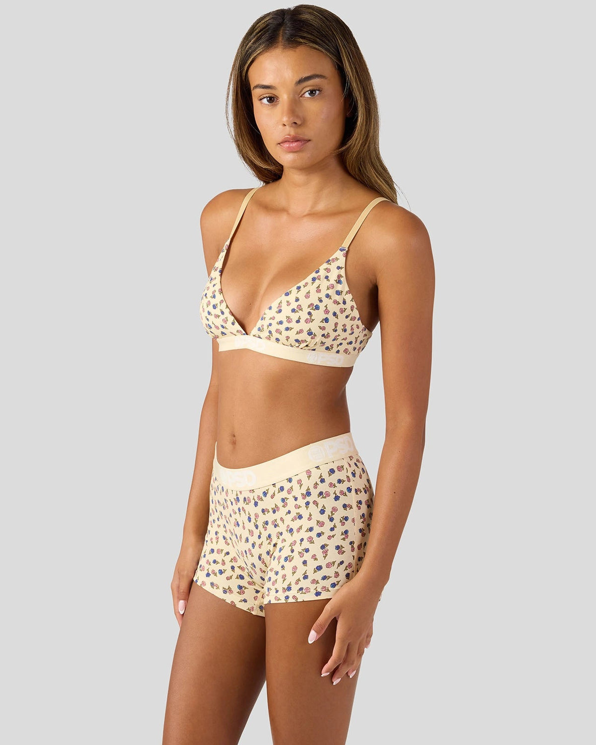 Modal - Western Ditzy - Triangle Bralette - Modal