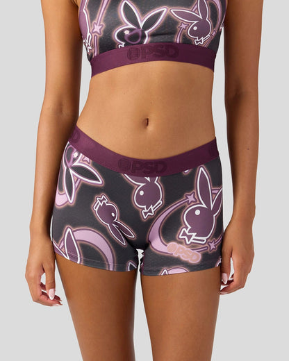 3 Pack - Playboy Tumble - Boy Short