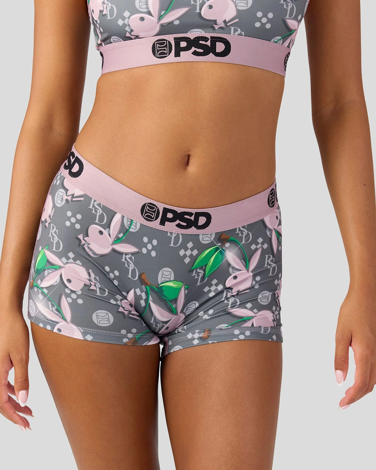 3 Pack - Playboy Tumble - Boy Short