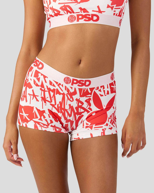 Playboy - Red Tags - Boy Short