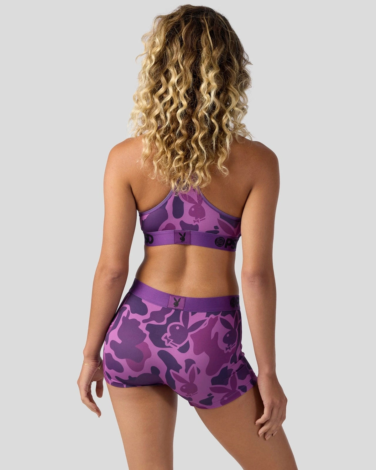 3 Pack - Playboy Purp - Sports Bra
