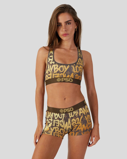 Playboy - Graffiti Luxe - Sports Bra
