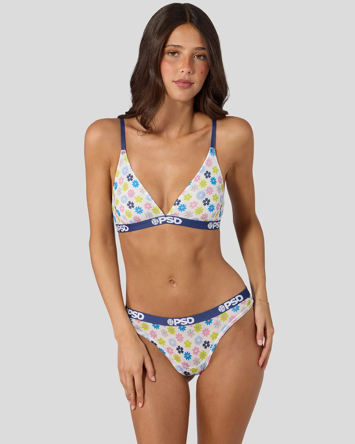 Mesh - Garden Daze - Triangle Bralette - Mesh