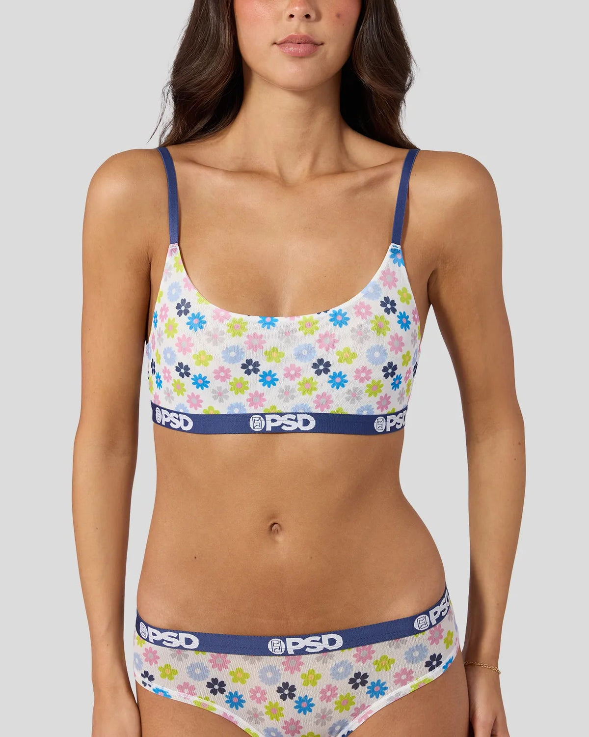Mesh - Garden Daze - Scoop Bralette - Mesh