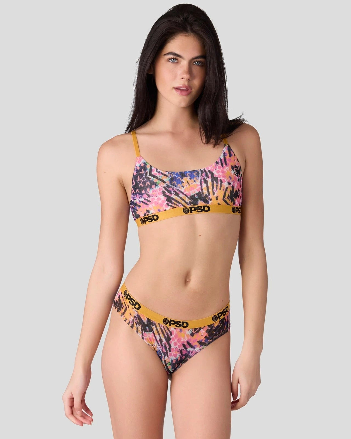 Mesh - Vibin Snake - Scoop Bralette - Mesh