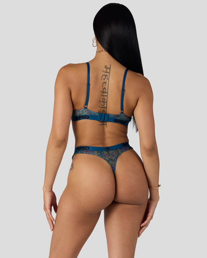Mesh - Floclr Blst - Thong - Mesh