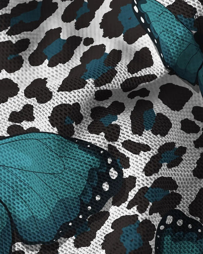Mesh - Primal Butterfly - Scoop Bralette - Mesh