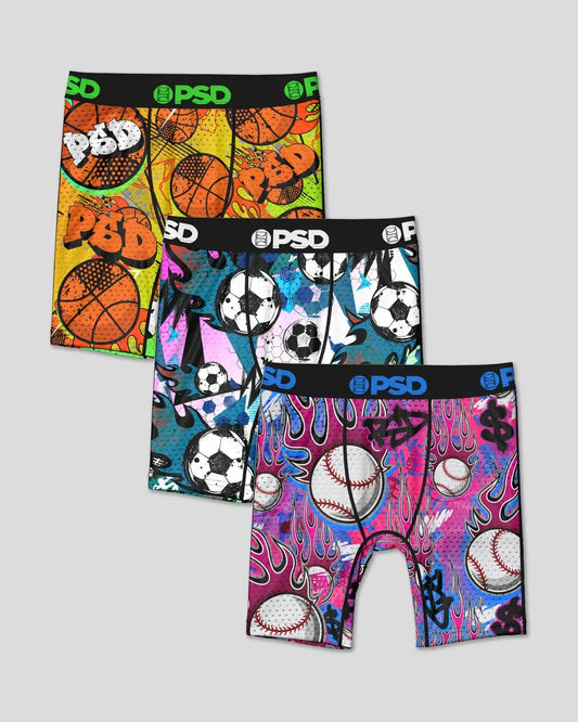 3 Pack - Sport - Youth Underwear