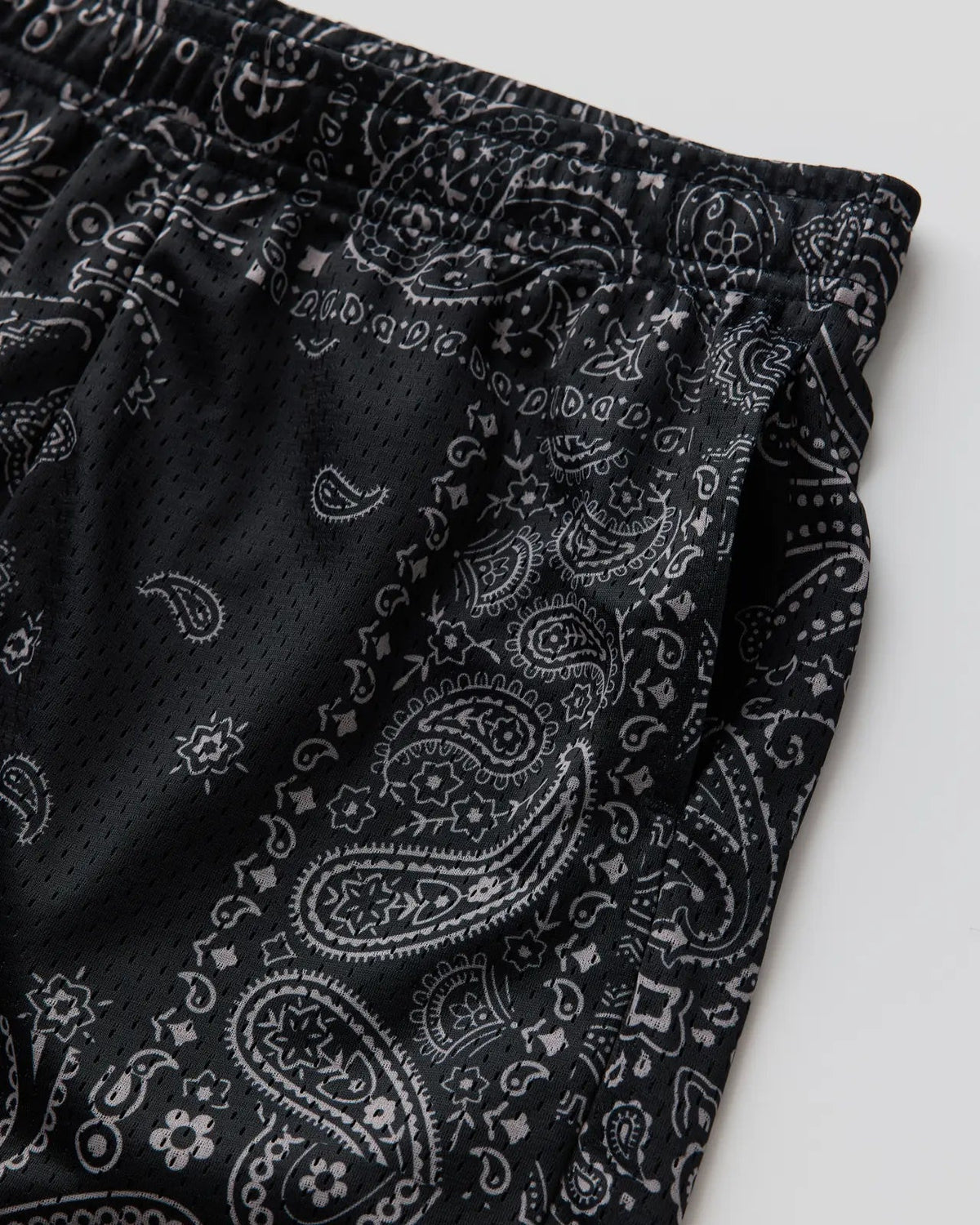Khaki Paisley - Youth Active Short