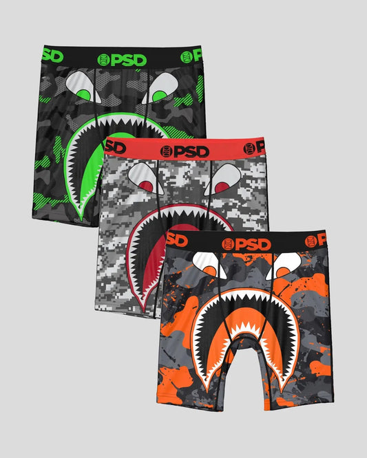 3 Pack - Warface Camo Ops - Youth Underwear