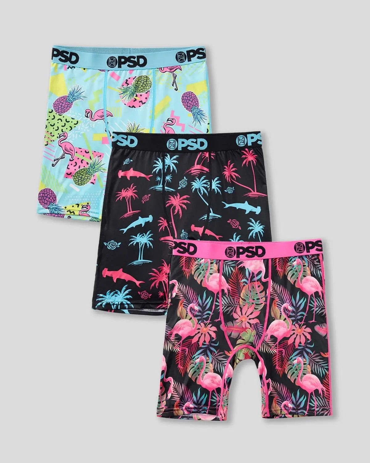 3 Pack - Island Vibes - Youth Underwear