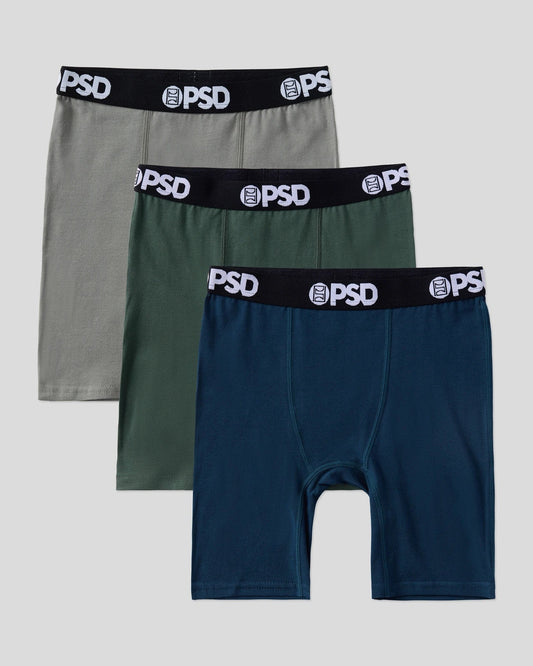 Solids 3 Pack - Night - Youth Underwear - Cotton