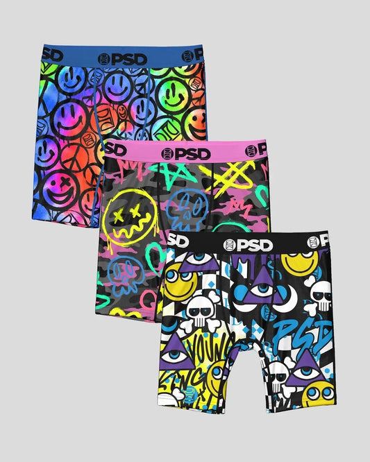 3 Pack - Smile Squad - Youth Underwear