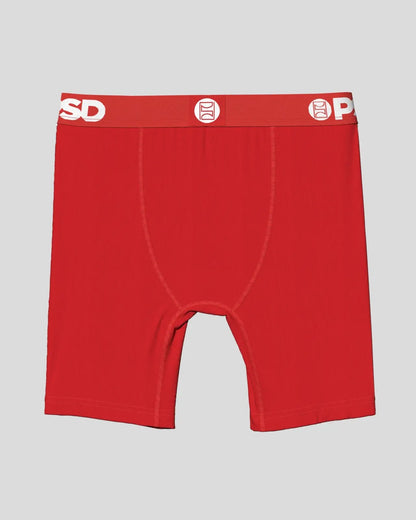 Solids 3 Pack - Core Red - Youth Underwear - Cotton