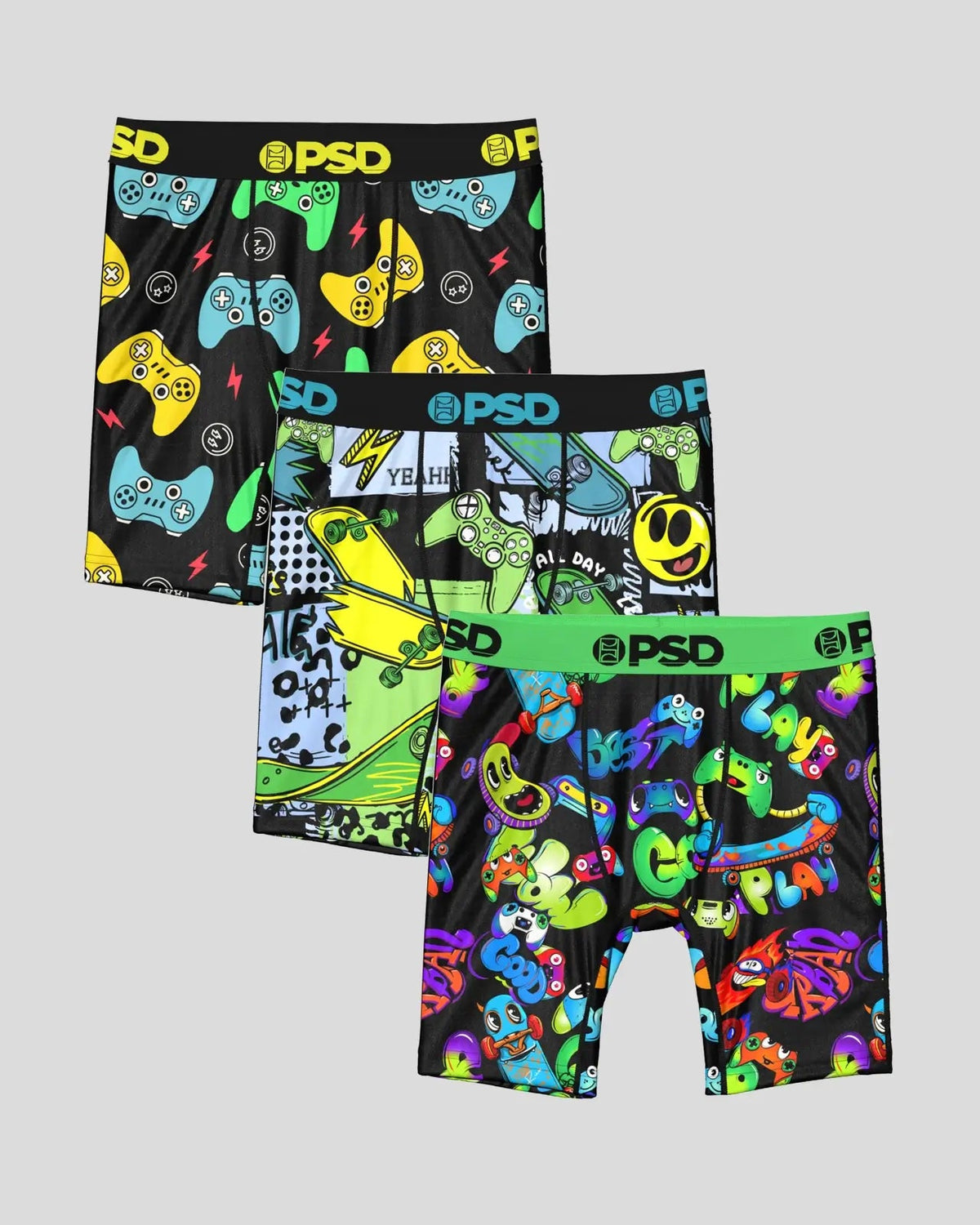 3 Pack - Gamer Hype - Youth Underwear